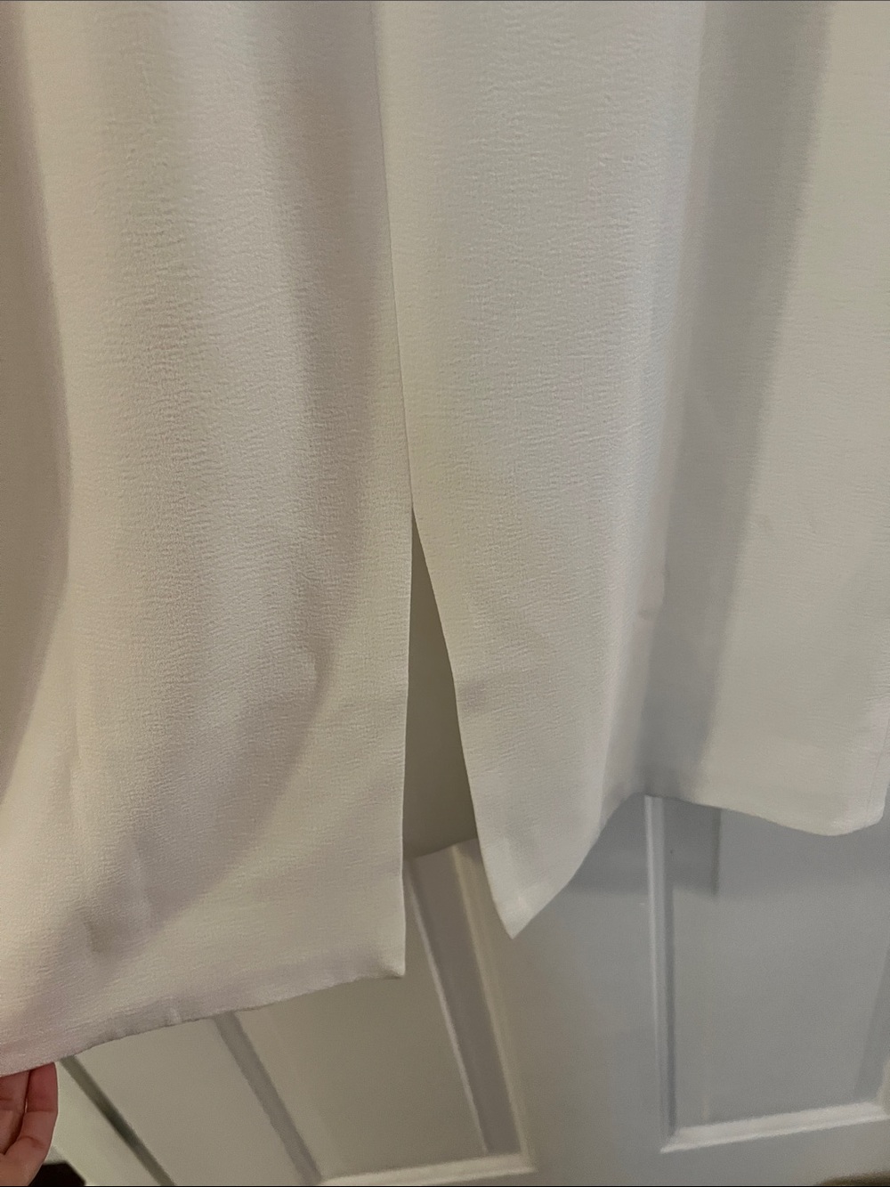 Dress the Population White Midi Sheath Dress with Spaghetti Straps - Picture 5 of 7
